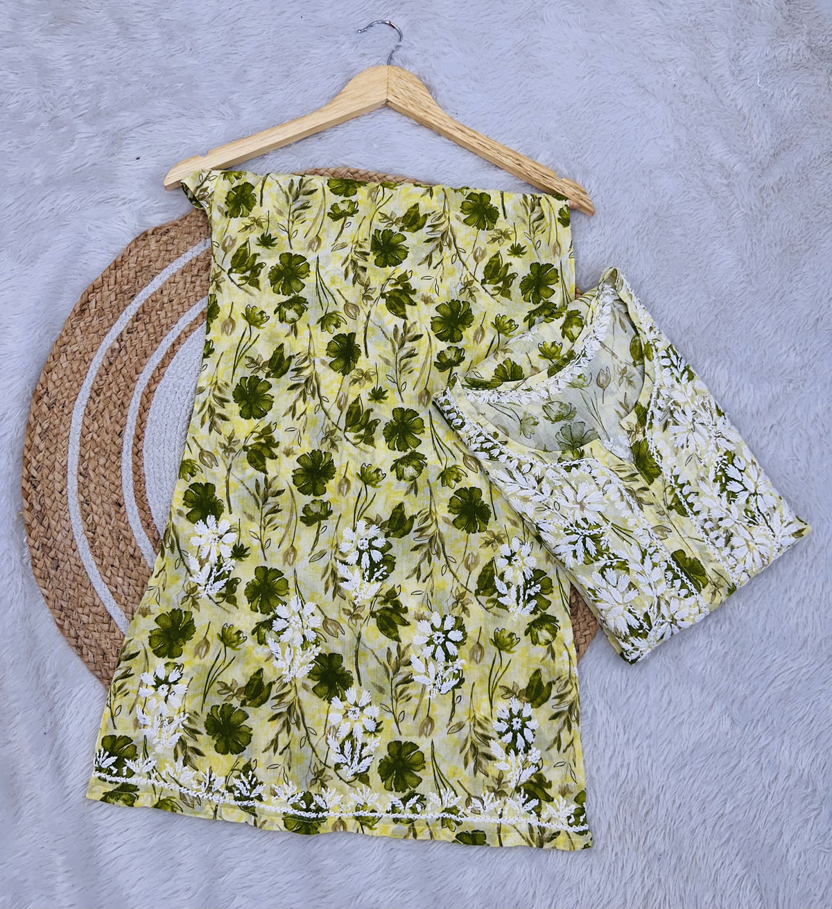 Fathima MulMul Cotton Cord Set