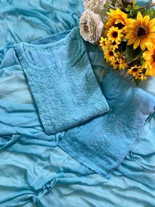 Bella Ombre Chikankari Full set