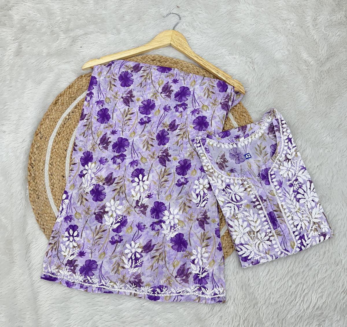Fathima MulMul Cotton Cord Set