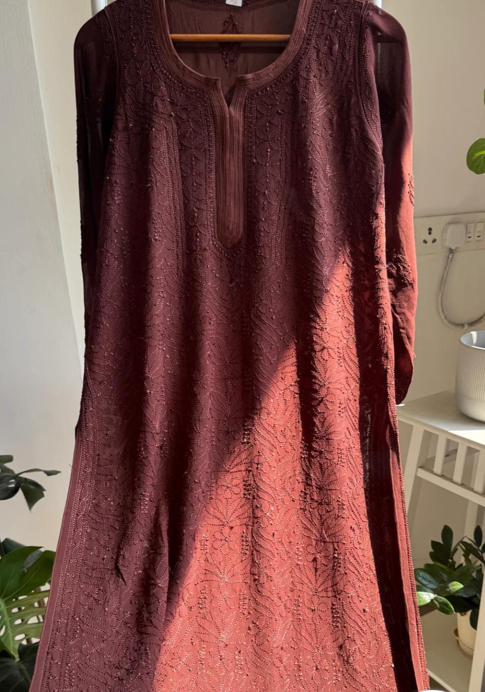 Fazera Luxe Pure Viscose Full Jaal Chikankari  Sets