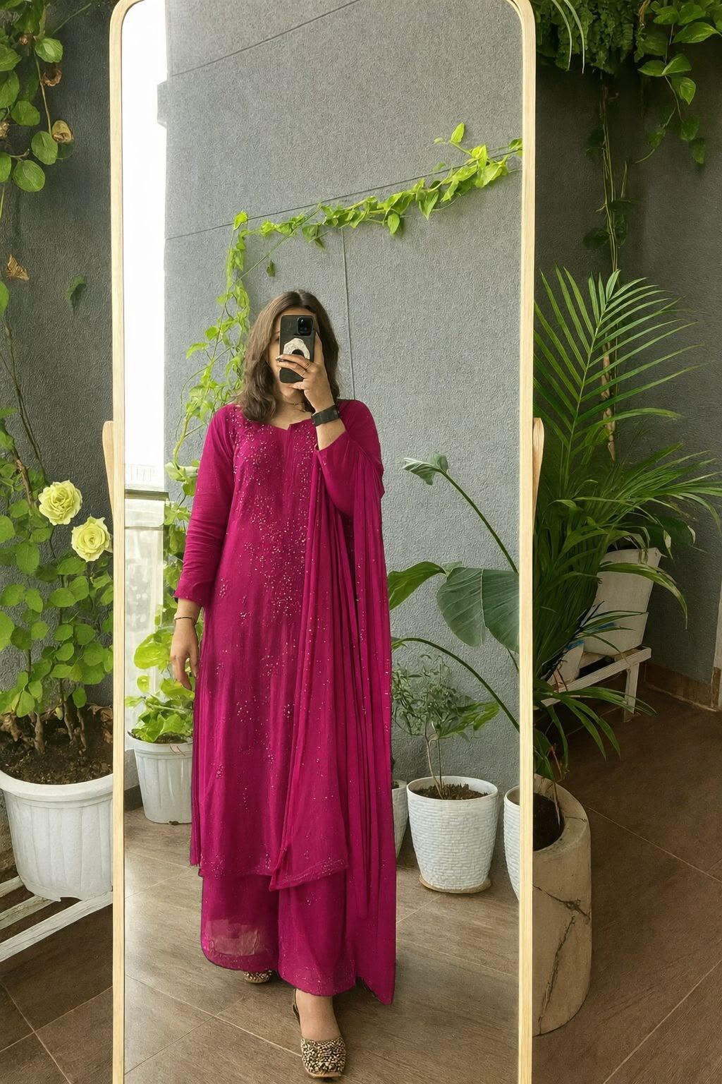Handcrafted Premium Viscose Suit Set