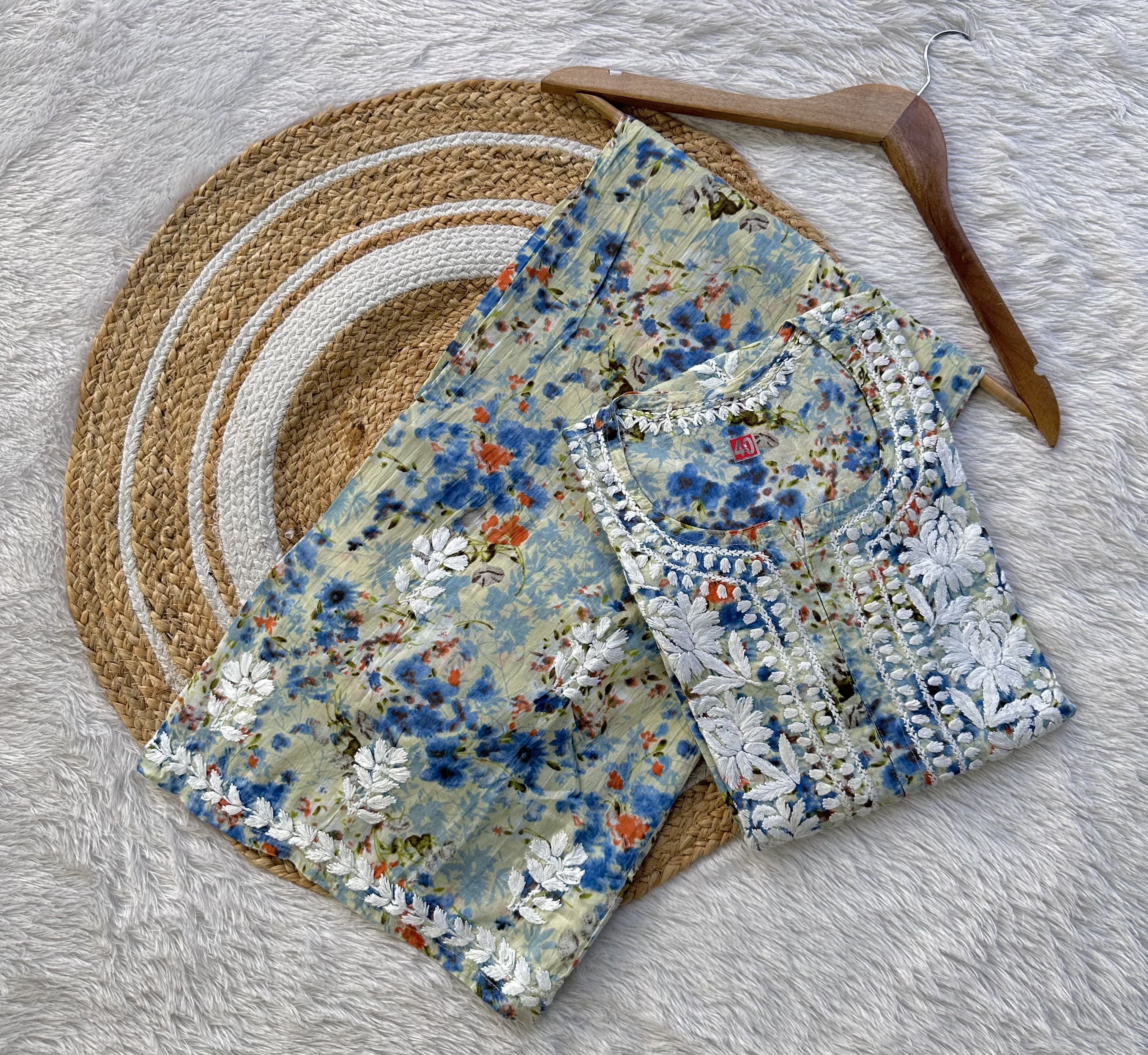 Ayzel Mulmul Cotton Co-ord Set