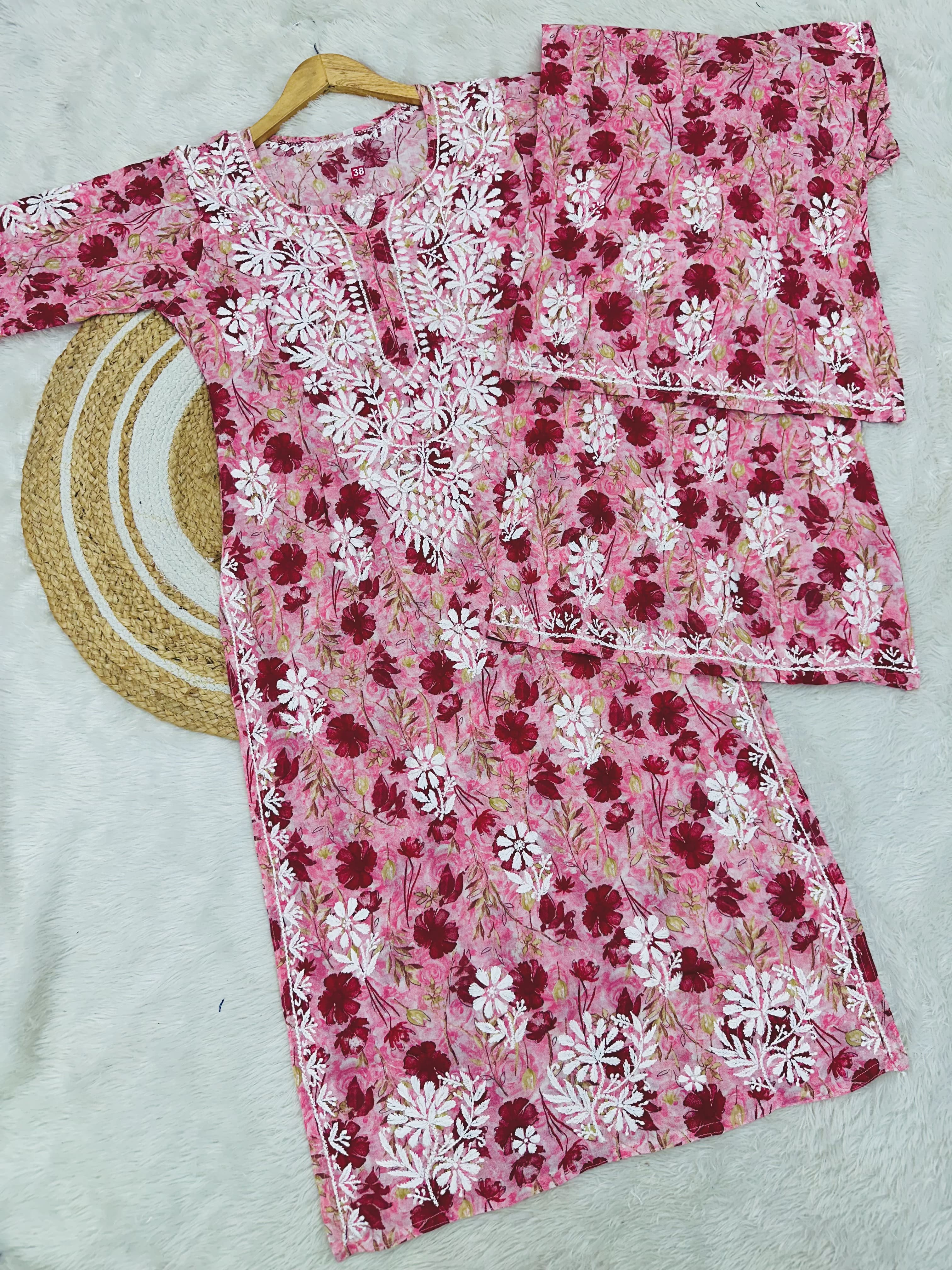 Fathima Mulmul Cotton Co-ord Set