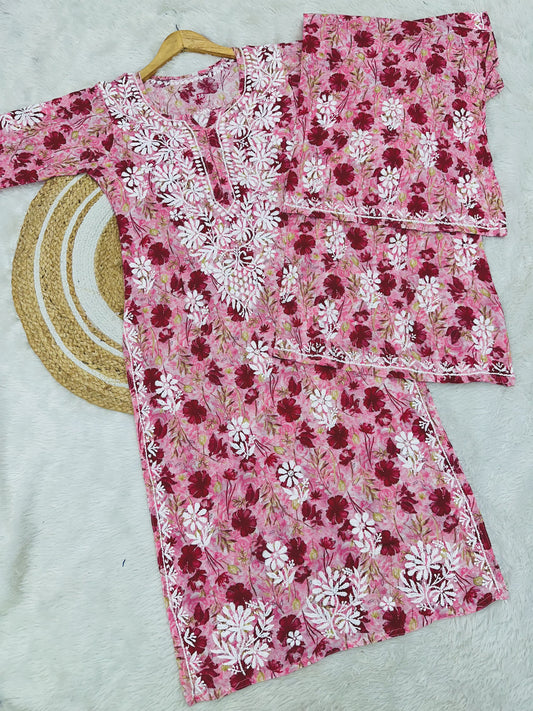 Fathima MulMul Cotton Cord Set