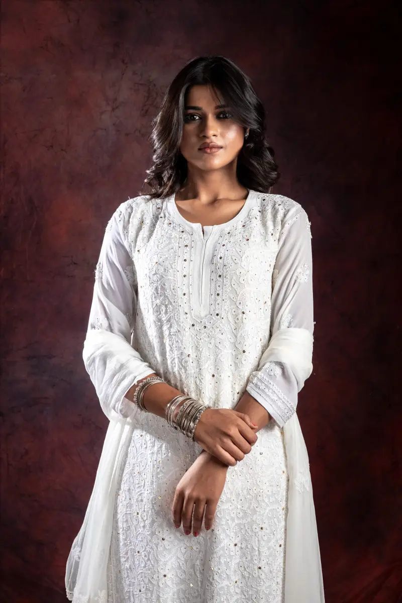 Reshma Premium Viscouse Jaal Mukaish Set