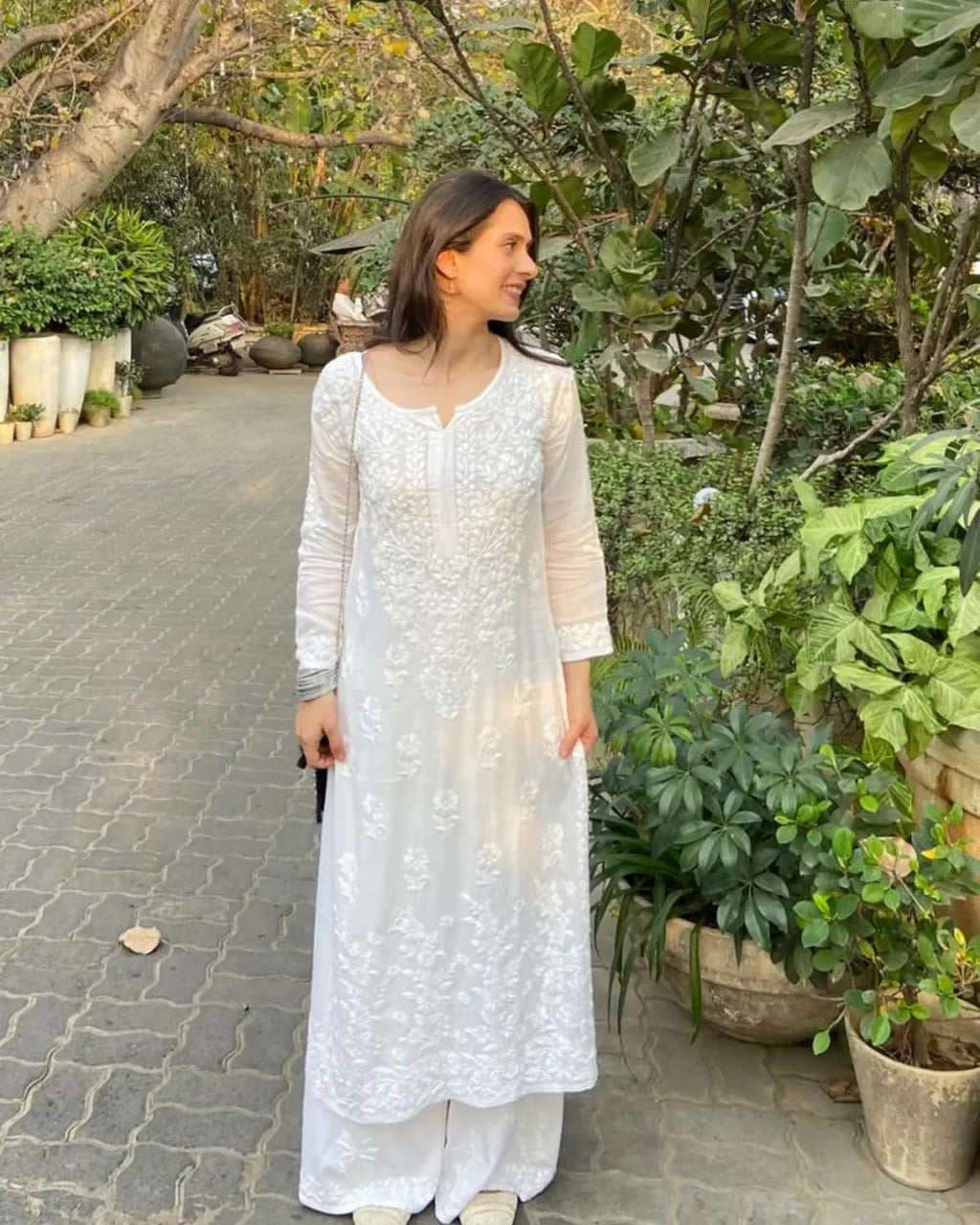White Pure Modal Cotton Set
