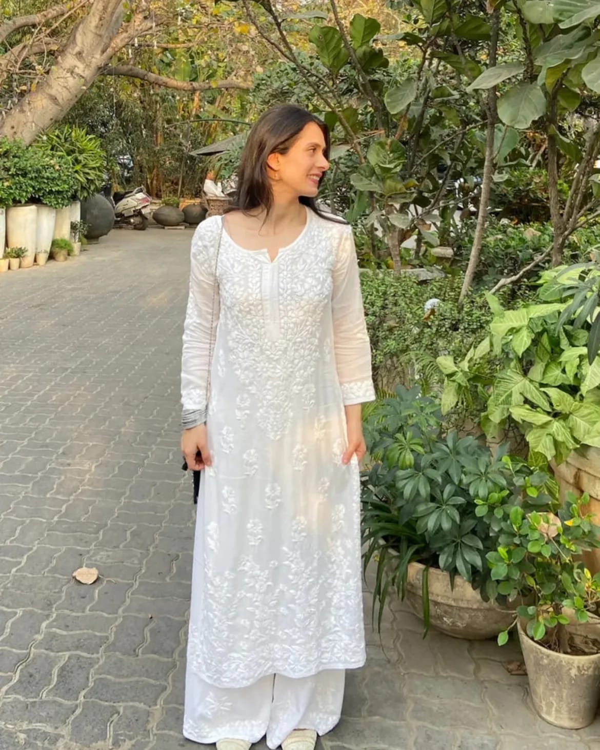 White Pure Modal Cotton Set