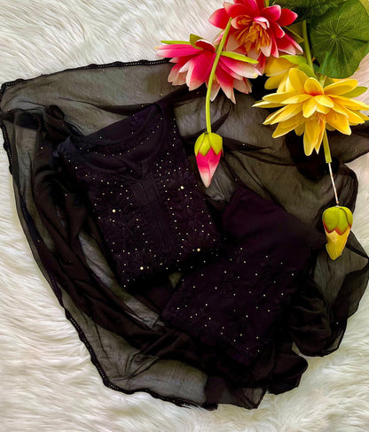 Shifa Soft Reyon Hotseller Mukaish Set