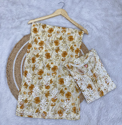 Fathima MulMul Cotton Cord Set