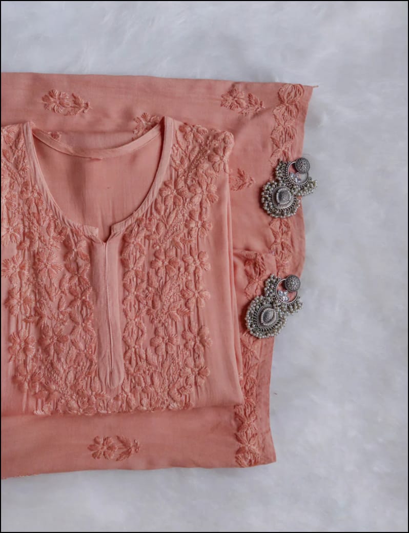 Nyra Modal cotton chikankari Co-ord set