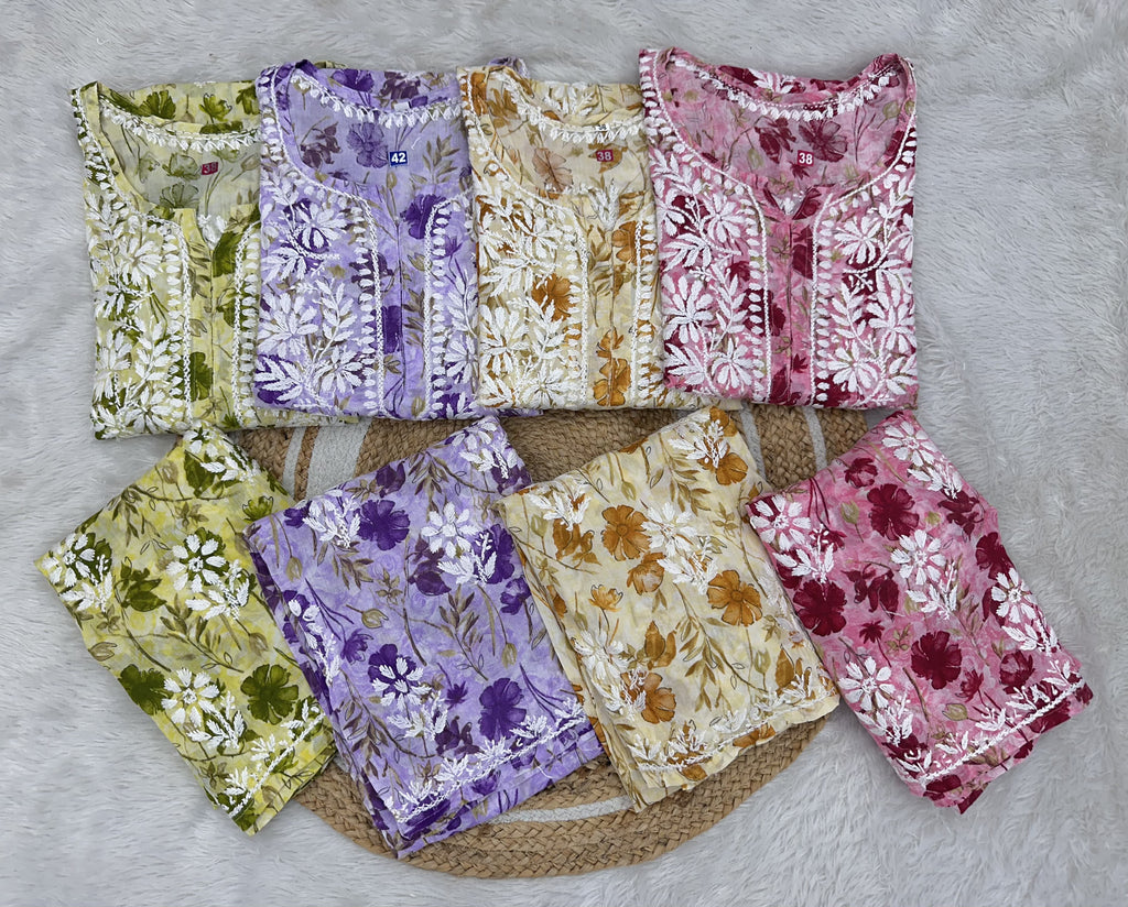 Fathima Mulmul Cotton Co-ord Set