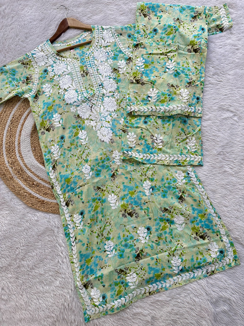 Ayzel Mulmul Cotton Co-ord Set