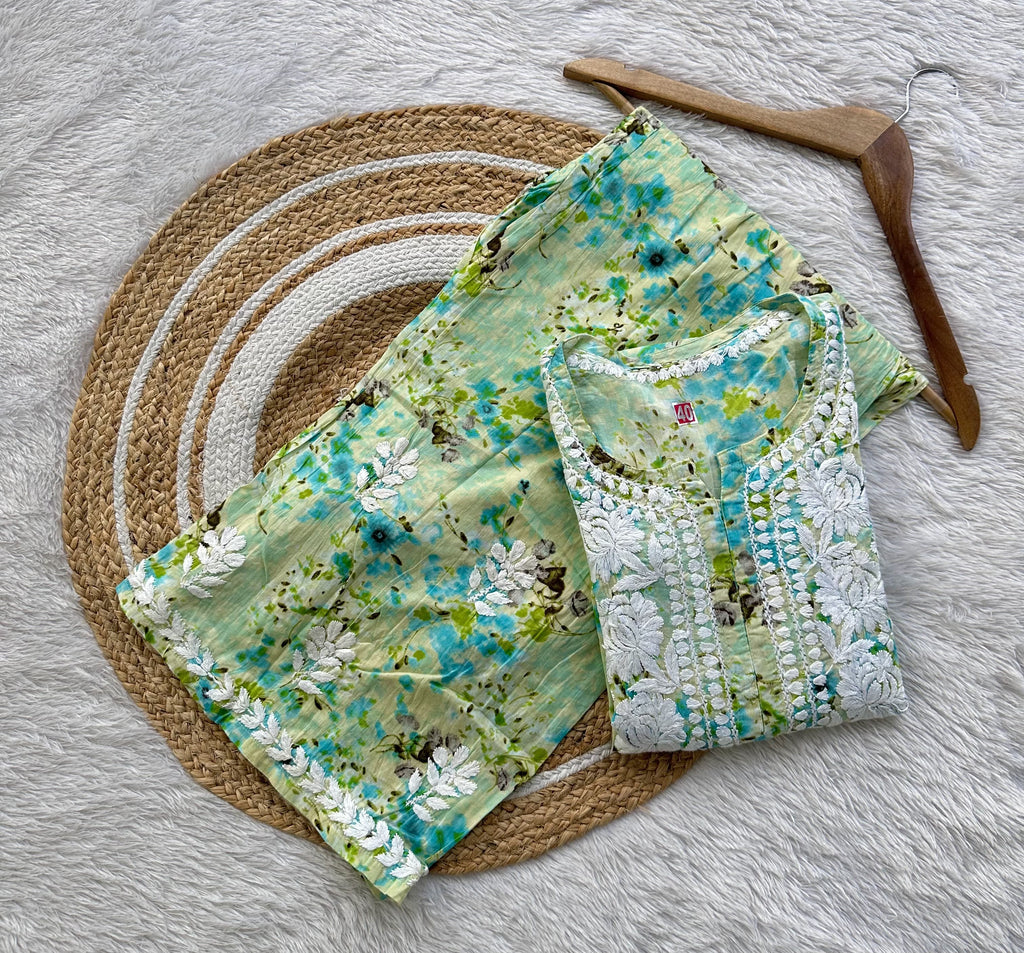 Ayzel Mulmul Cotton Co-ord Set